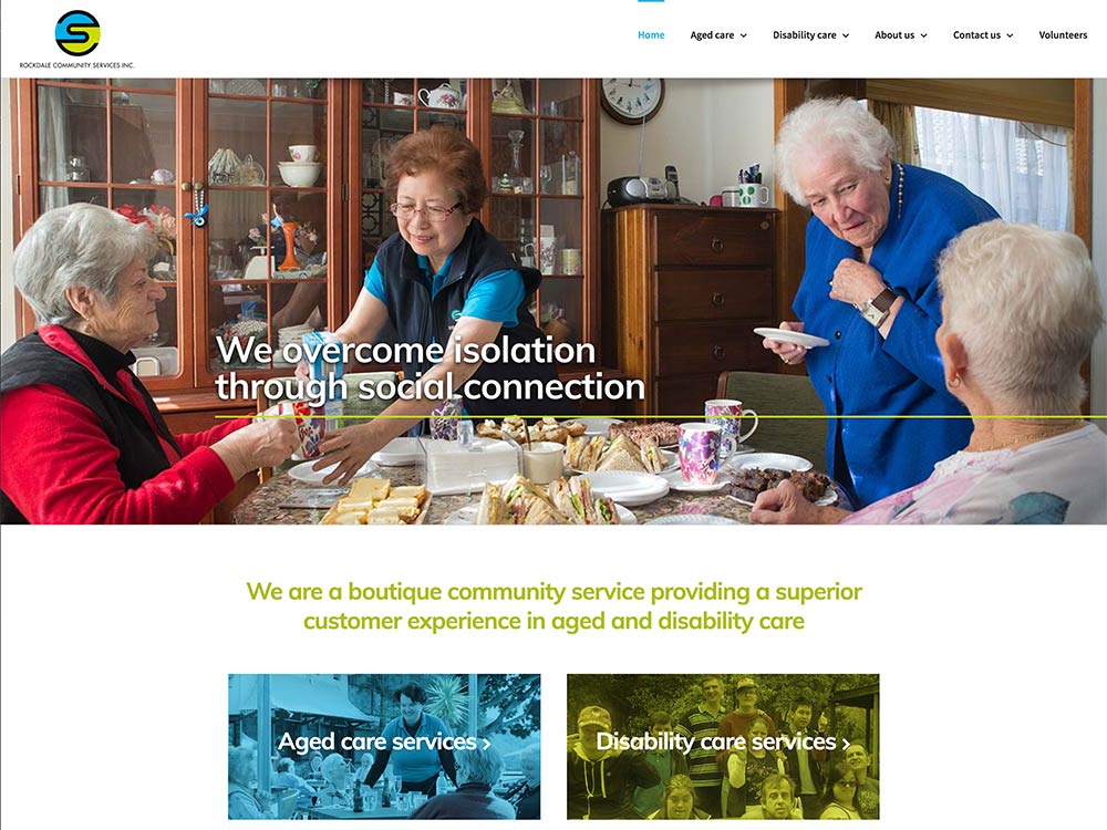 Go to the Rockdale Community Services website